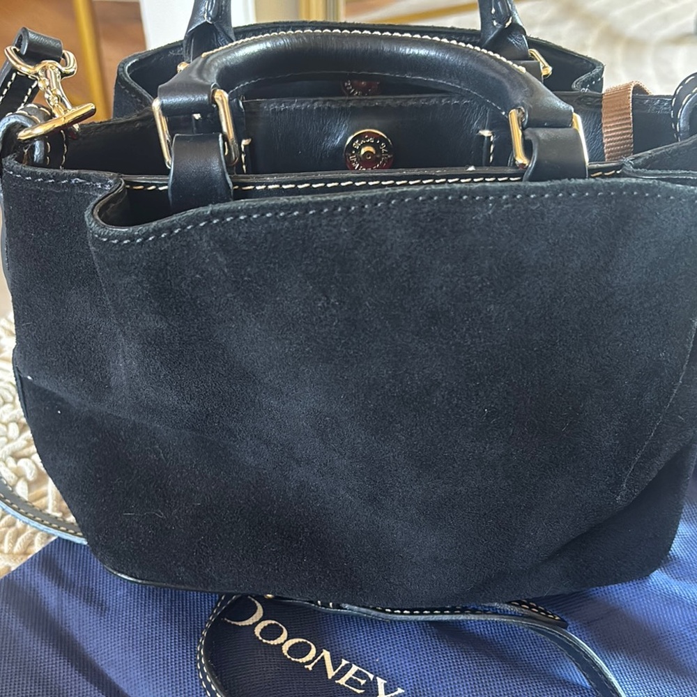 Dooney & Bourke Black Satchel with Structured Design - Picture 6 of 14